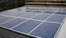 Montaggio struttura per fotovoltaico