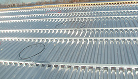 Fissaggio barre per fotovoltaico