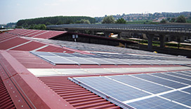 Lastre metalliche per posa fotovoltaico