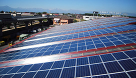 Lastre metalliche per posa fotovoltaico