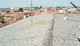 Vista copertura in Eternit