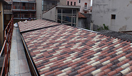 Panoramica copertura completata