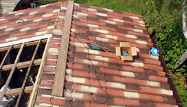 Posa in opera su struttura in legno garage