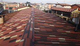 Panoramica copertura completata