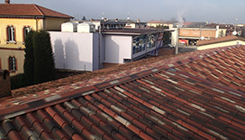 Panoramica copertura completata