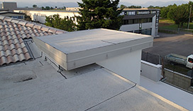 Impermeabilizzazione porzioni piane di tetto